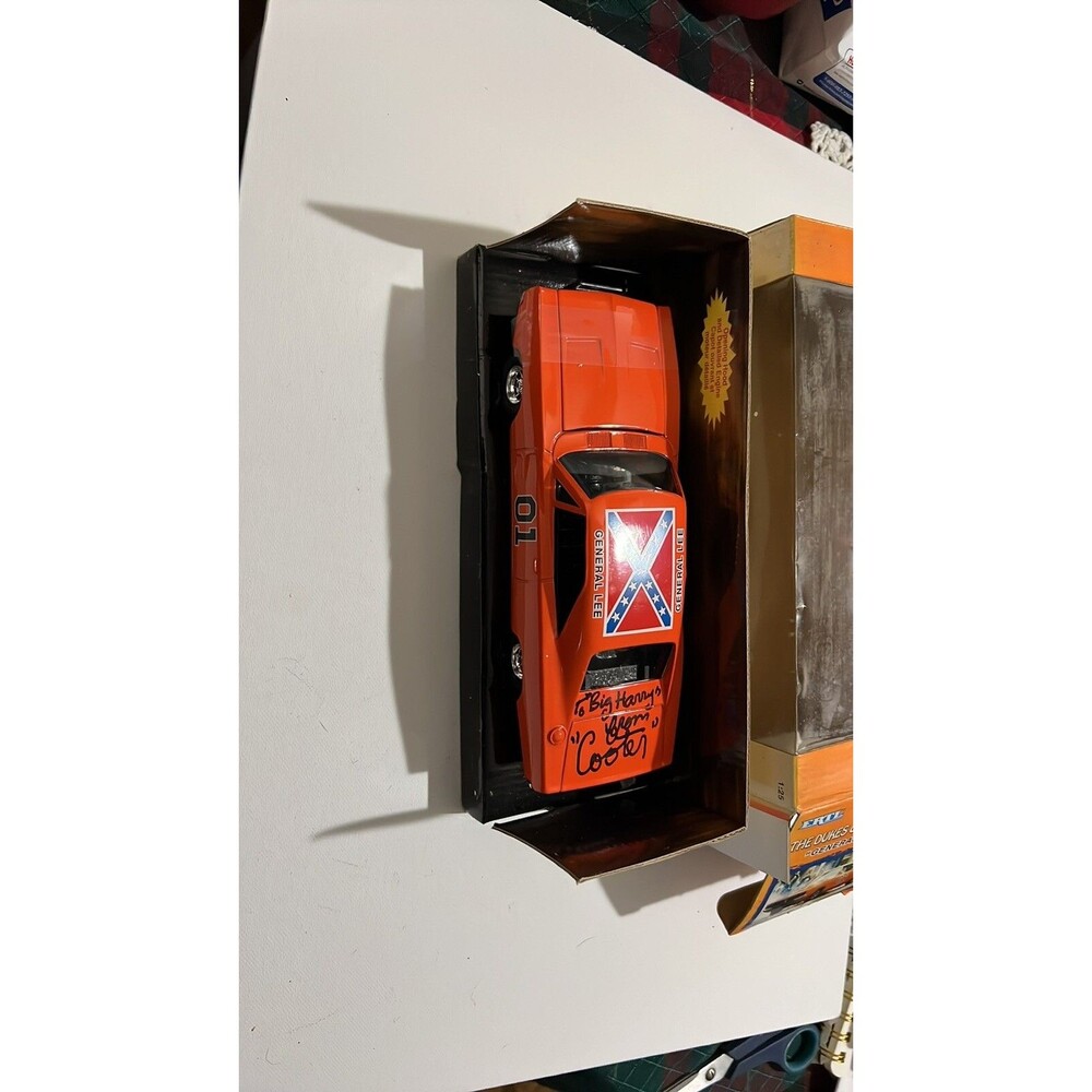 Duke of Hazzard General Lee Signed By Ben Jones-"Cooter"